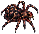 Ilustração do inimigo Aranha